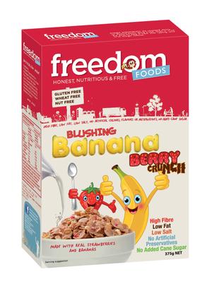 Freedom Foods Blushing Banana Cereal